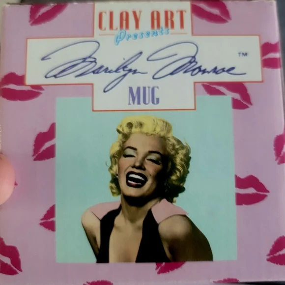 Clay Art Presents Marilyn Monroe Mug NIB - Picture 5 of 6
